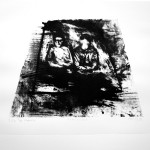 "Zweisamkeit", Lithografie, È.d‘a. 4 Blätter, Druckbild 37 x 51 cm, Format 50 x 70 cm, 2010