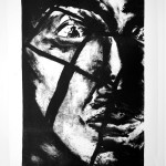 "Du", Lithografie, È.d‘a. 4 Blätter, Druckbild 51 x 37 cm, Format 70 x 50 cm, 2010