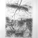 "12 Ender", Lithografie, 15 Blätter, Druckbild 51 x 37 cm, Format 66 x 51 cm, 2010