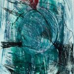 "o.T." Monotypie, 39 x 27 cm, 2016